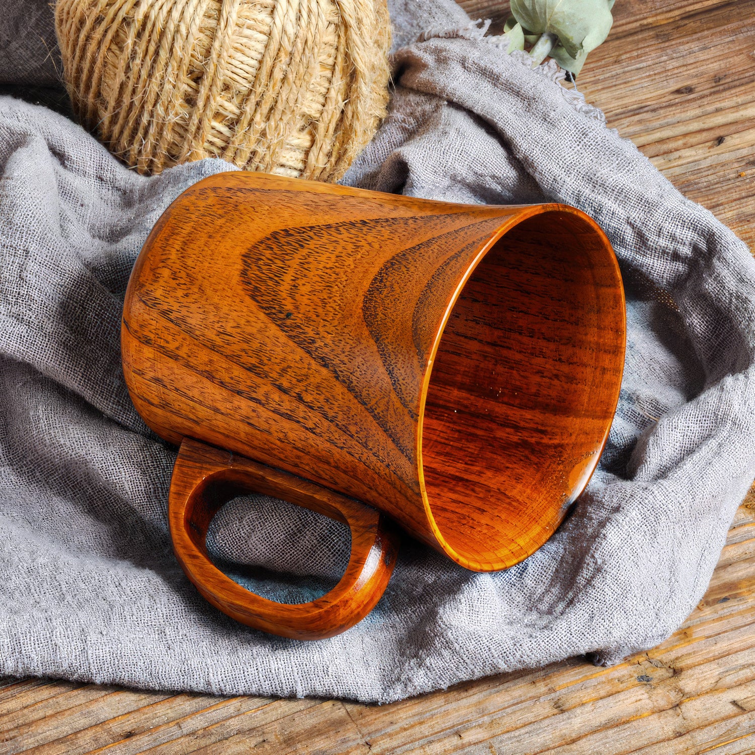 Woodland Mug - Japanese Style Wooden Mug