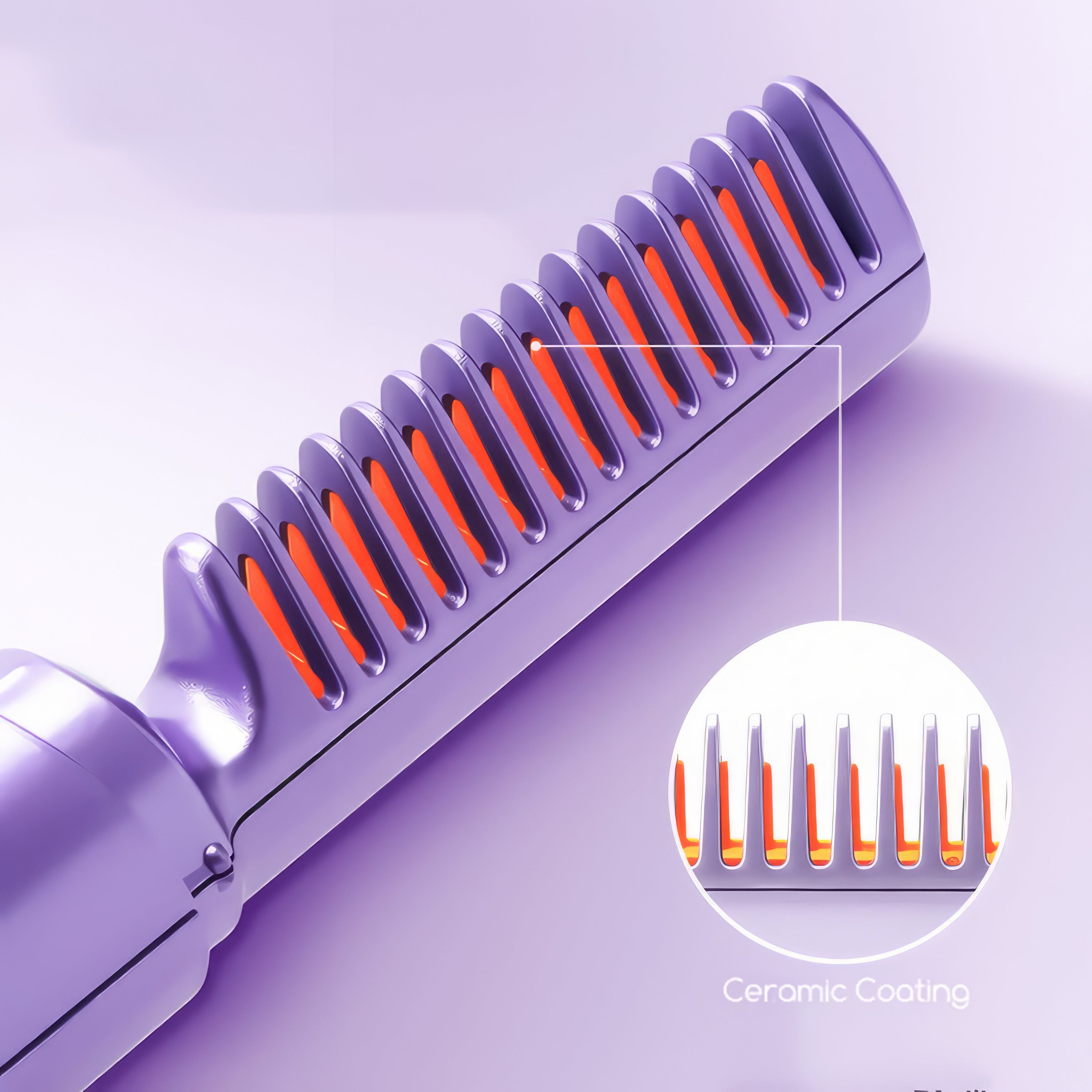 GlamGo - Heat Hair Comb