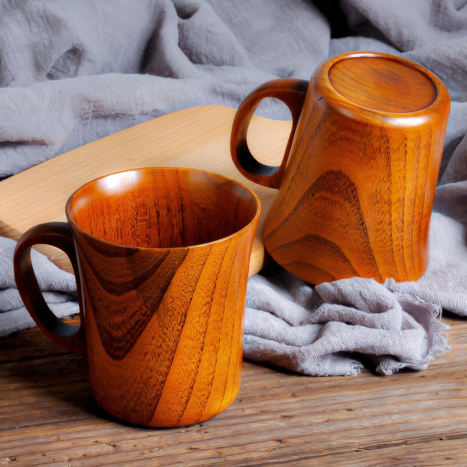 Woodland Mug - Japanese Style Wooden Mug